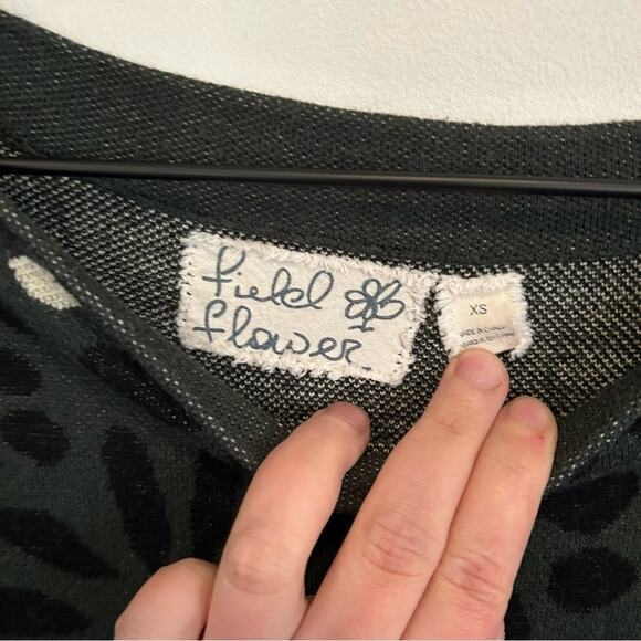 Anthropologie Field Flower Sarina Tunic Green Size XS - Picture 9 of 11